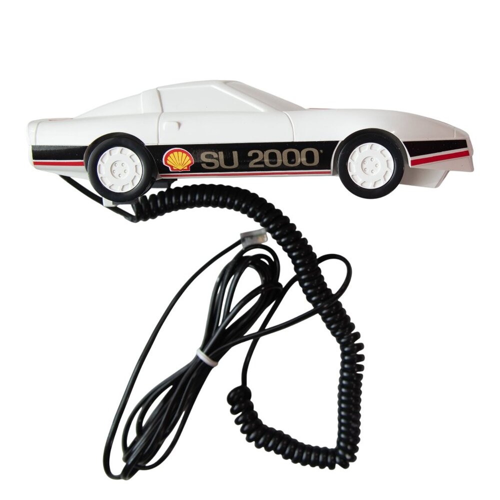 Vintage Shell SU 2000 Corvette Telephone Tone/Pulse Operates On All Phone System